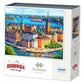 Boardwalk Stockholm 1000 Piece Jigsaw Puzzle Fun Sweden Travel Puzzles with Premium Box, Gift for Adults and Family 19"x26"