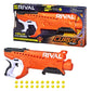 Nerf Rival Curve Shot - Helix XXI-2000 Blaster - Fire Rounds to Curve Left, Right, Downward or Fire Straight - 20 Rival Rounds