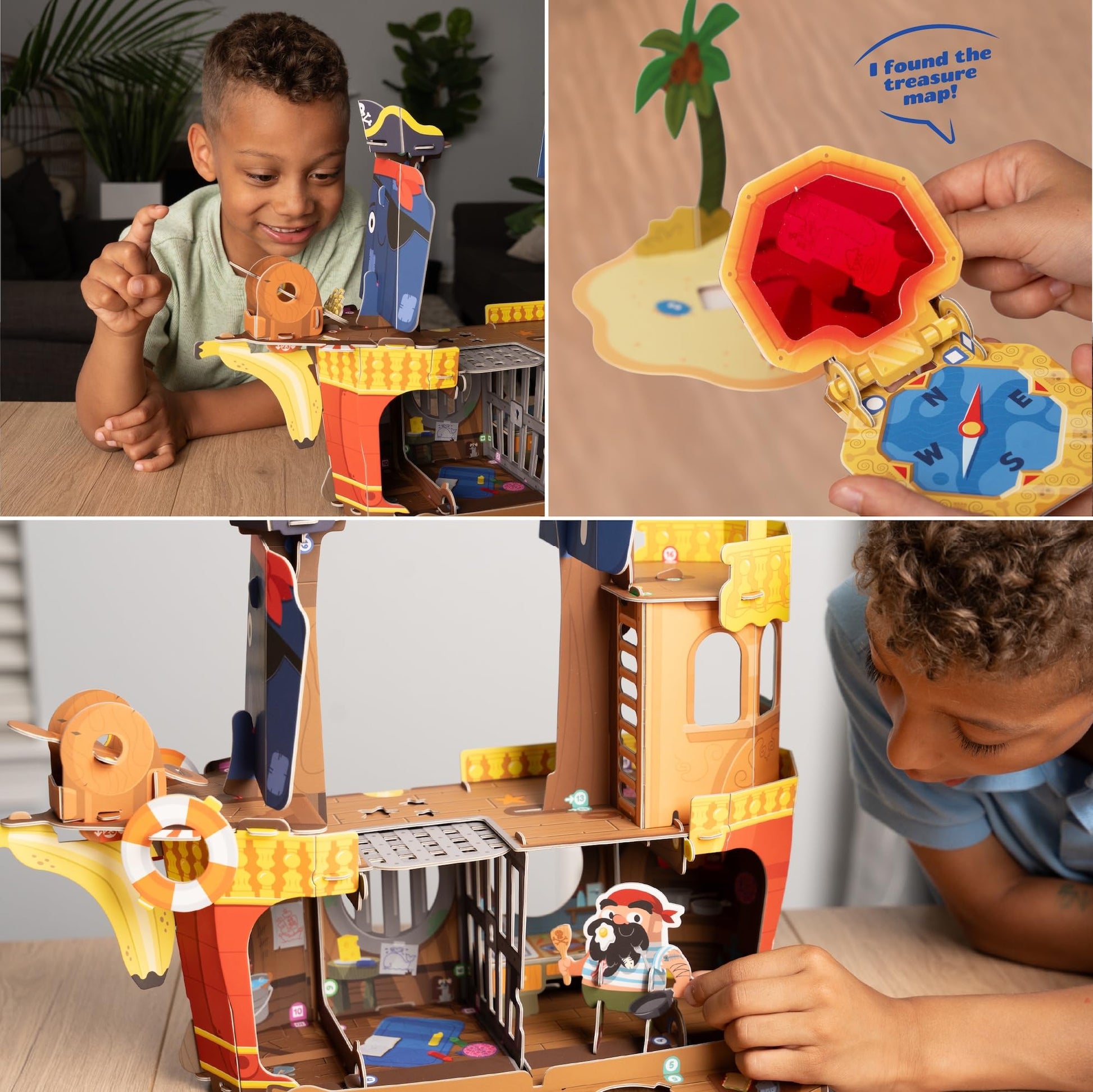Plucky Pirates Banana-Rama Pirate Ship Playset (Pre-Order)