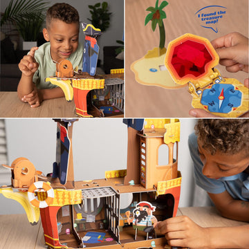 Plucky Pirates Banana-Rama Pirate Ship Playset (Pre-Order)