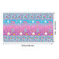Partystadl 2 Pcs Mermaid Tablecloth, Under the Sea Table Cloth Disposable Rectangular Plastic Table Cover for Kids Girls Summer Mermaid Themed