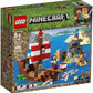 LEGO Minecraft The Pirate Ship Adventure 21152 Building Kit (386 Pieces)