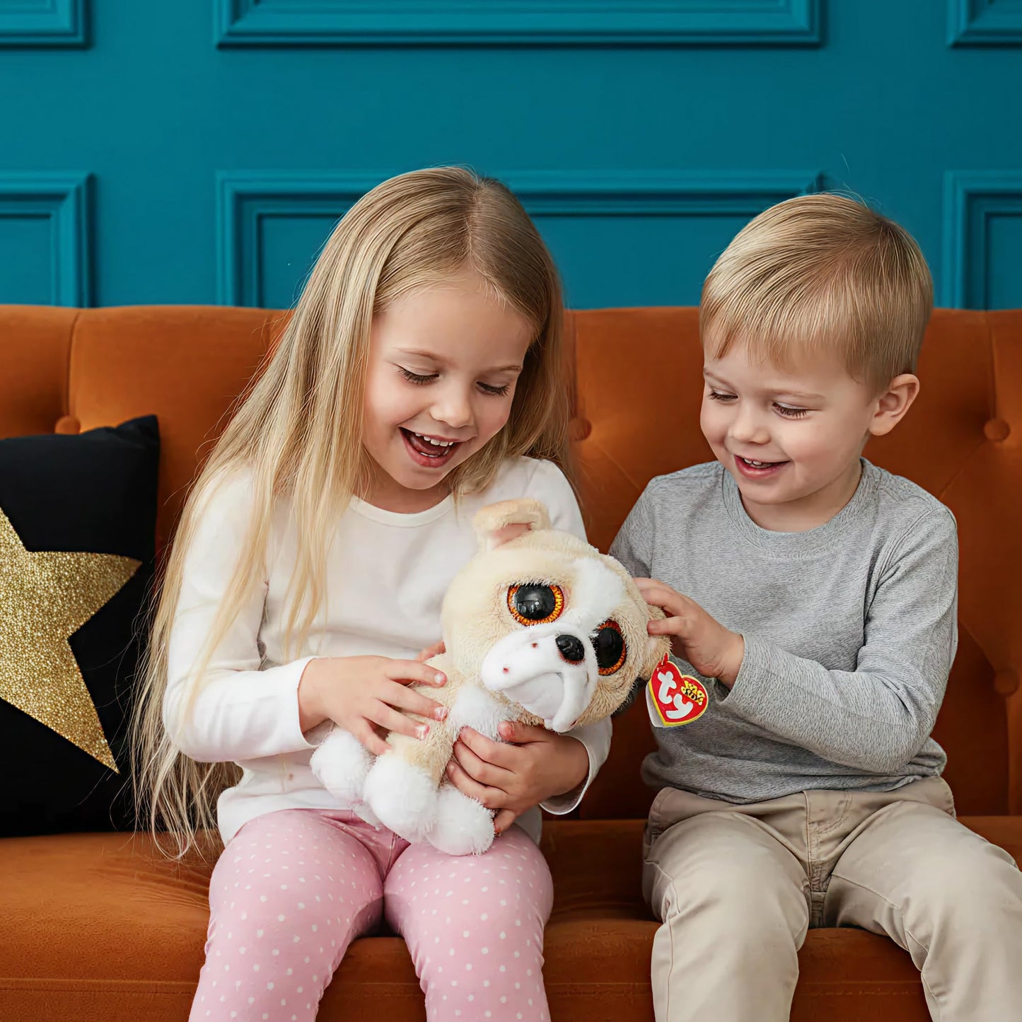 Ty Beanie Boo Pooch The English Bull Dog - 6"