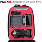 PONYRC Mavic 4 Pro Case Backpack, Waterproof Travel Case Hard Shell Shoulder Bag for DJI Mavic 4 Pro Creator/Fly More Combo, Fits for DJI RC 2/ RC Pro