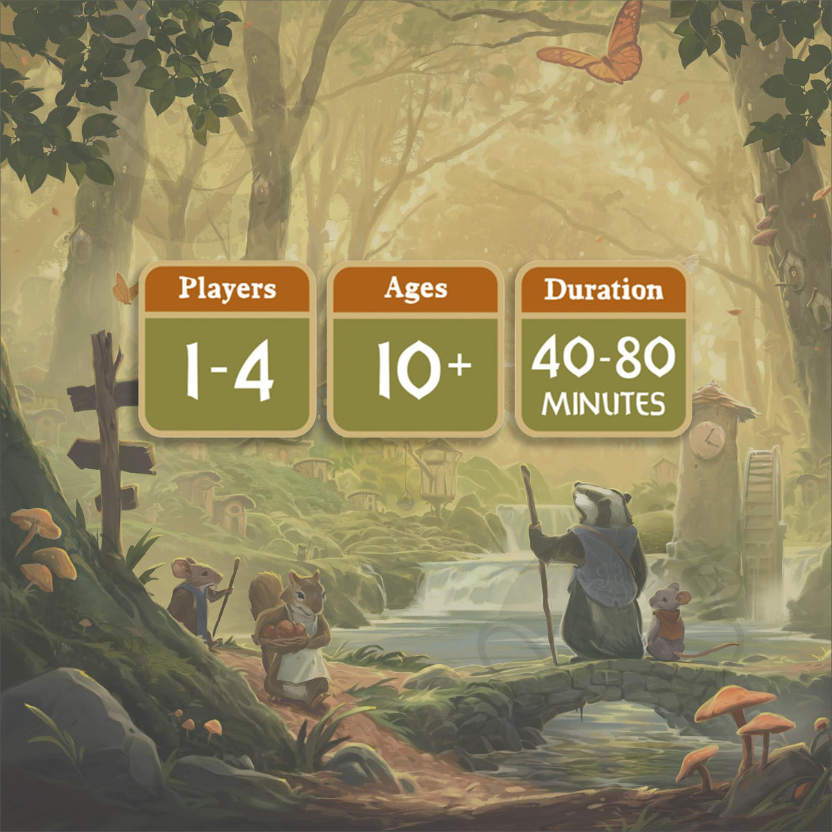 Everdell Collector's Edition Board Game - Worker Placement 1-4 Players