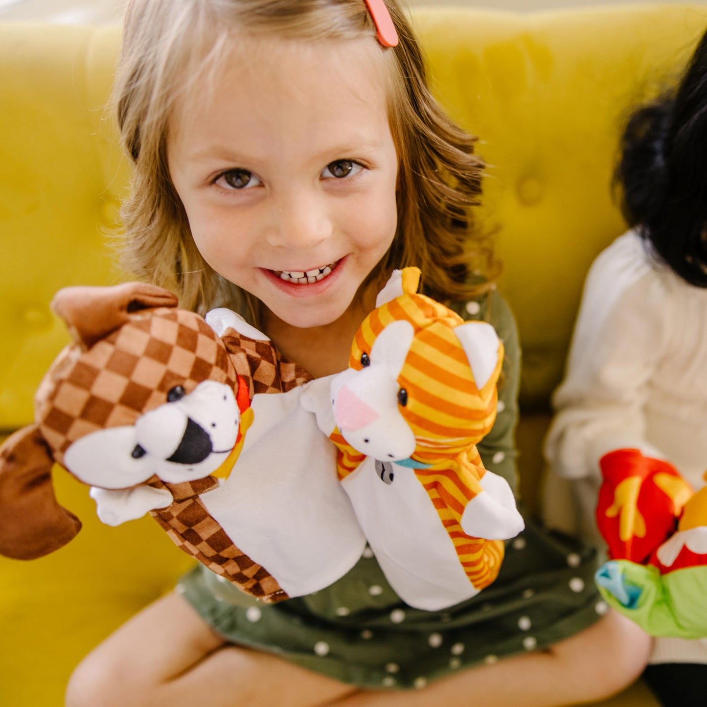 Melissa & Doug Playful Pets Hand Puppets (Set of 4)
