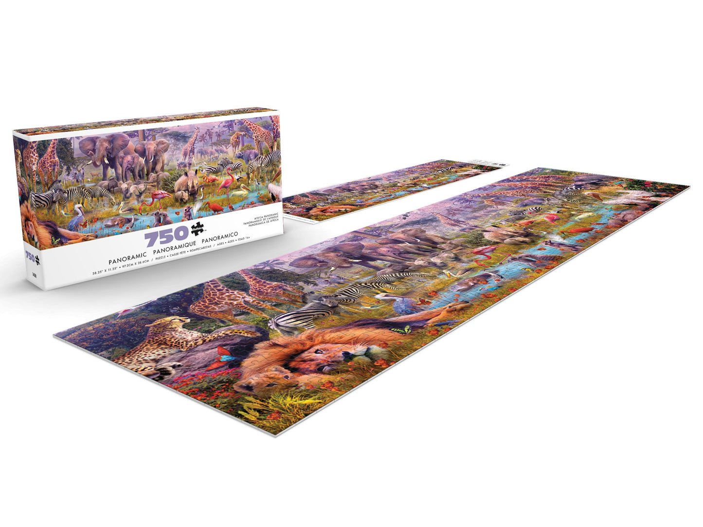 Buffalo Games - Africa Panoramic Landscape - 750 Piece Jigsaw Puzzle