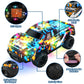 Growsly Remote Control Car for Boys 4-7, RC Pickup 1/24 Scale Light-up Mini RC Car for Kids Boys Toys Age 4-6, 6-8, 3-5, 5-7, Birthday Gifts for 3 4 5
