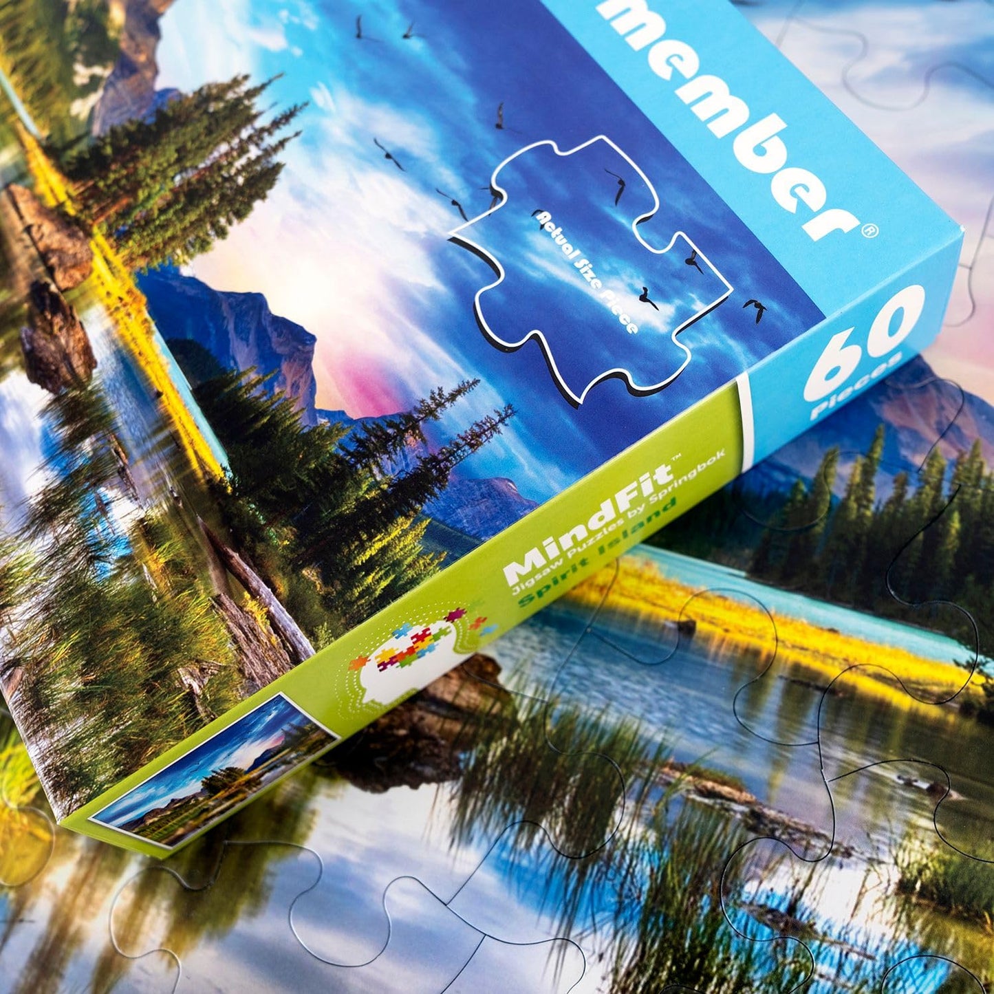 Springbok's Spirit Island 60 Piece Therapy Puzzles, Ideal for Adults with Dementia, Alzheimer’s or Brain Injury