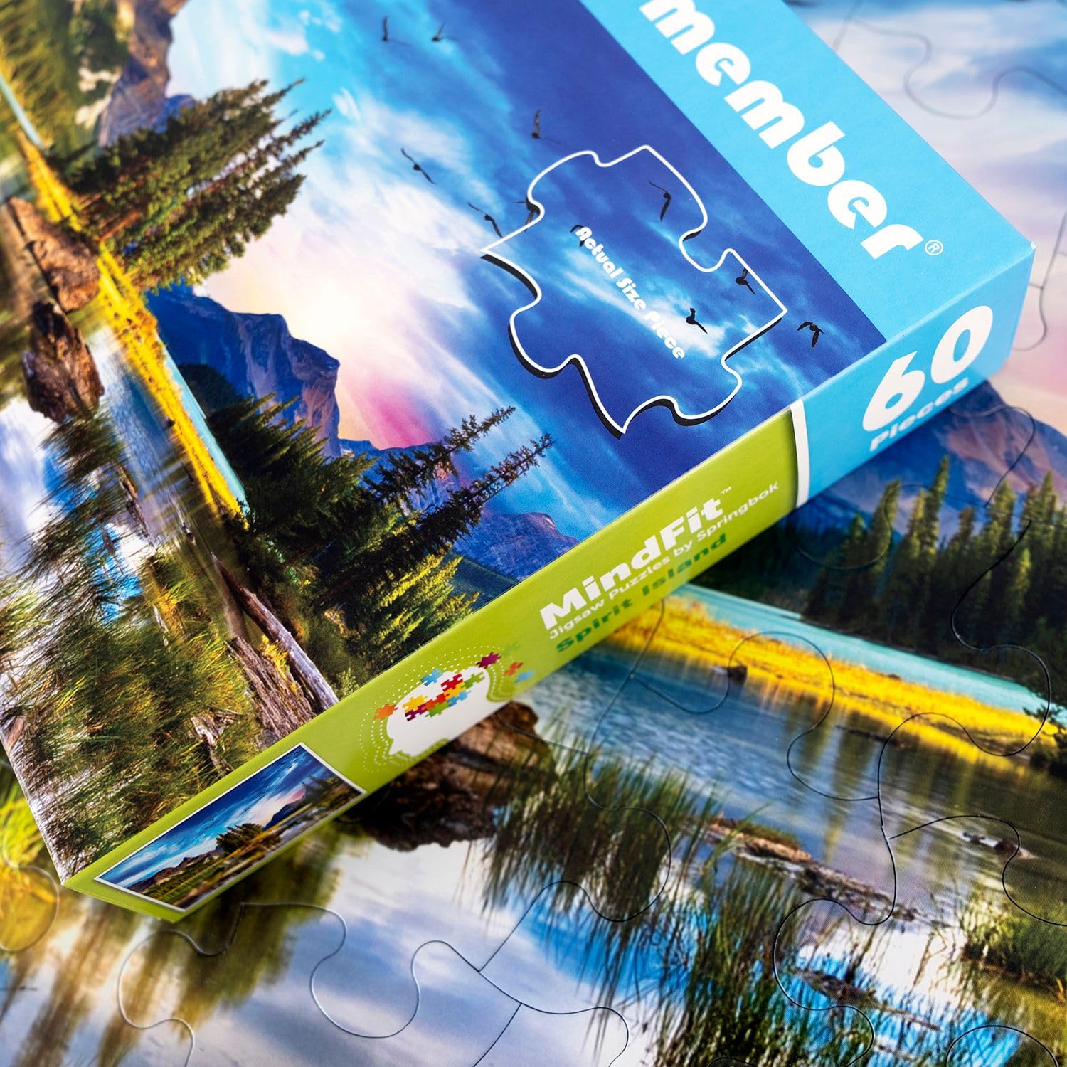 Springbok's Spirit Island 60 Piece Therapy Puzzles, Ideal for Adults with Dementia, Alzheimer’s or Brain Injury