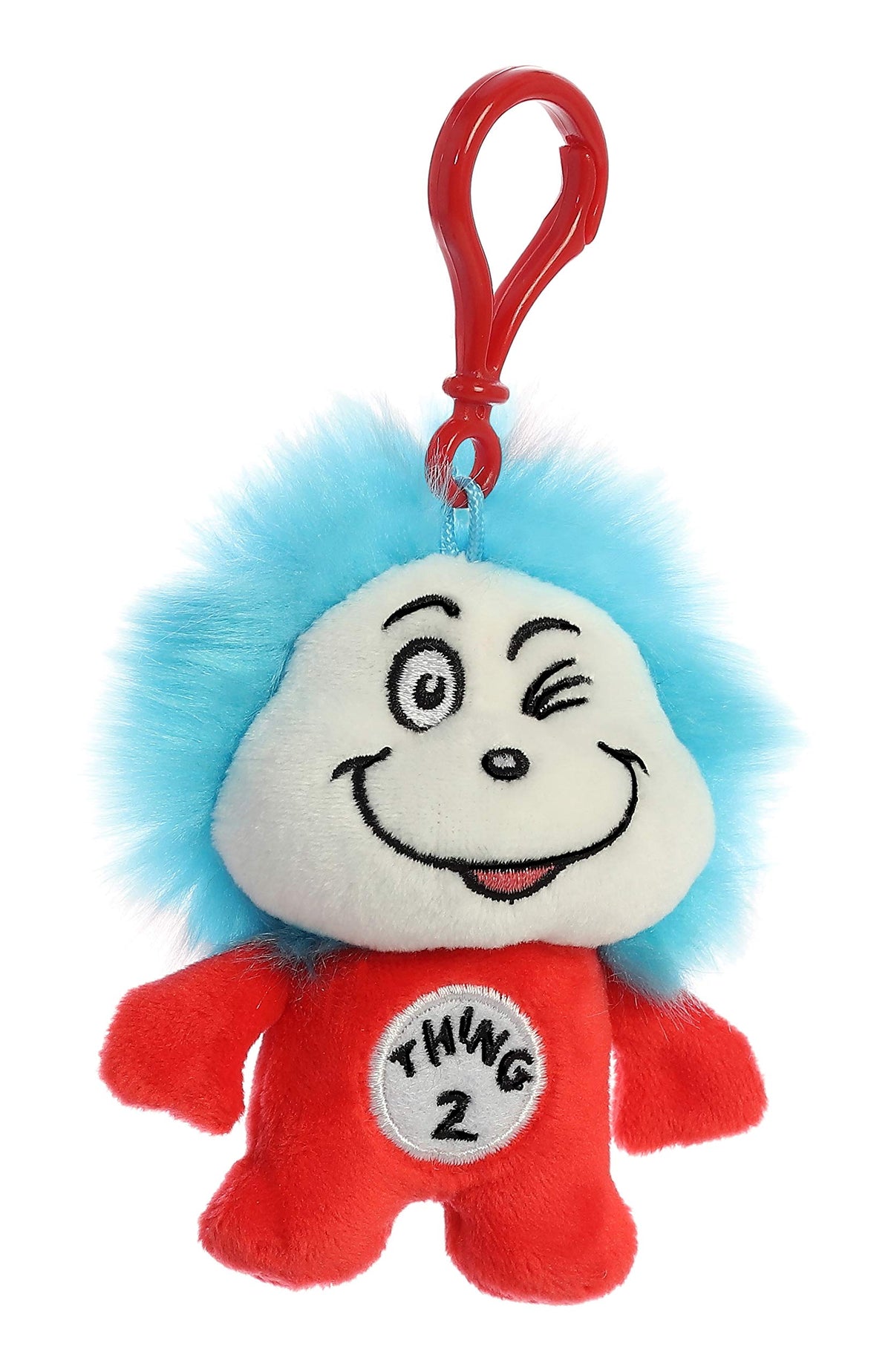 Aurora Dr. Seuss 4" Thing Two Whimsical Clip-On