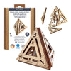 3D Wooden Puzzles for Teens & Adults - Smart Brain Teaser Puzzles, Wood Models, Creative & Educational Fun, Sustainable Materials, Ages 14 and Up