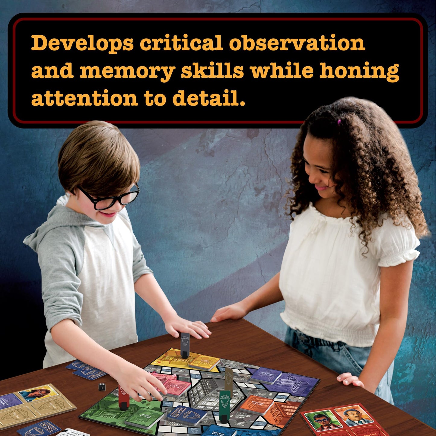 MindWare Mission: Spy Detective Family Board Game - Spy Game for 8 Year Olds and Up