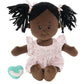Manhattan Toy Love, Stella Soft Baby Doll, Brown with Black Pigtails