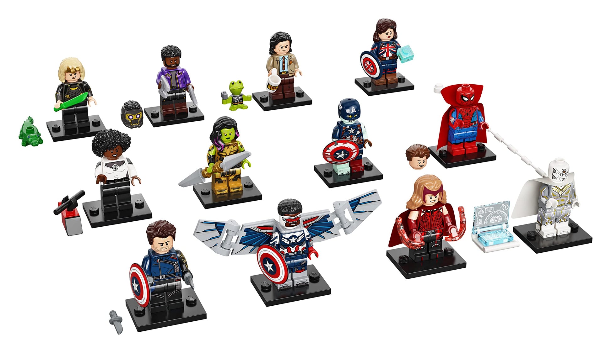LEGO Minifigures Marvel Studios 71031 Building Kit; an Awesome Gift for Fans of Super Hero Building Toys; New 2021 (1 of 12 to Collect)