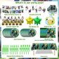 Green Birthday Party Decorations, Legend Party Supplies
