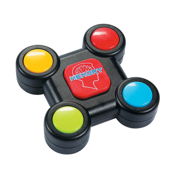 Fun Express Handheld Light Up Memory Game for Kids - Fun Learning Toys - Electronic Battery Operated, with Batteries Included - Junior Size