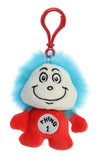 Aurora® Whimsical Dr. Seuss™ Thing One Clip-On Stuffed Animal - Officially Licensed Plush for Imaginative Play - Perfect for Kids and Adults - Red 4