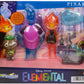 Pixar Elemental Action Figure 3 pck