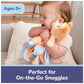 GUND Bluey Bingo 13-Inch Plush Lovey with Stuffed Animal, Ages 0+