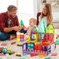 FlatGoat Magnetic Tiles 106 Piece Set, Magnet Building Blocks for Kids Toddlers, STEM Construction Toys with Gift Box for Ages 3 4 5 6 7 8+ Year Old