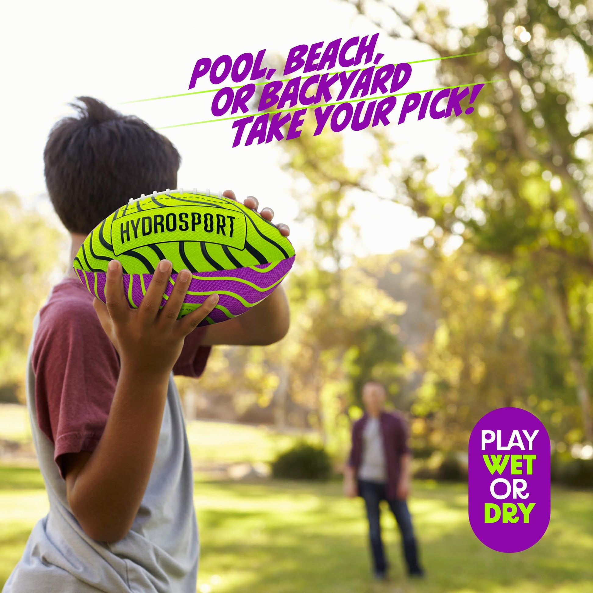 Water Football for Pool, Beach, Lake - Waterproof Pool Toys for Kids