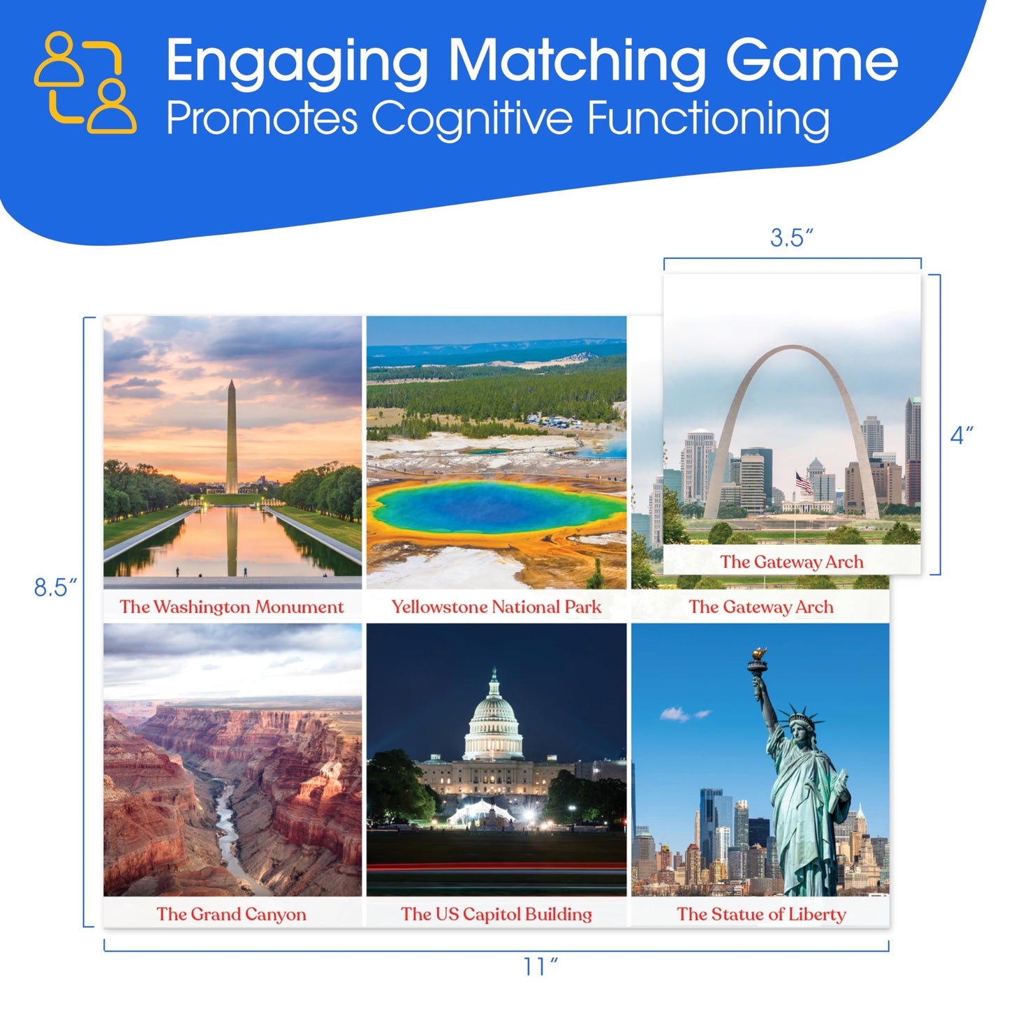 Keeping Busy Match Photo 4 Dementia Activities for Seniors | Alzheimer Products for Elderly Patients | Fun Memory Game Toy & Cognitive Brain Puzzle