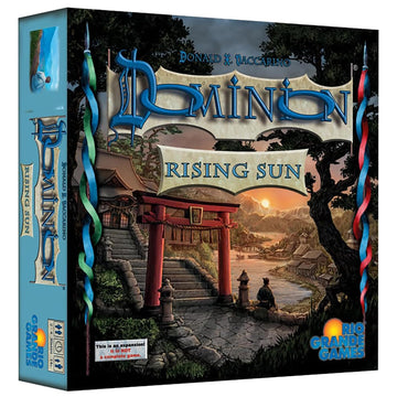 Rio Grande Games Dominion Rising Sun Expansion - Strategy Card Game, 300 Cards with 25 Kingdom Piles, 2-4 Players, Ages 14+