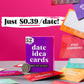 52 Unique Date Idea Scratch Off Cards for Couples - Cool & Cute Wedding, Anniversary, Bridal Shower & Engagement Gift for Newlywed Bride & Groom - His