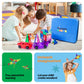 PicassoTiles Toy Carry Case Storage Box Organizer Portable Travel Bag in Water Resistant Oxford Cloth for Kids Magnetic Tiles STEM Construction Block
