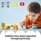 LEGO DUPLO Town Wild Animal Families Penguins & Lions Building Toy Playset - Preschool Learning & Educational Animal Toy for Toddlers, Boys and Girls