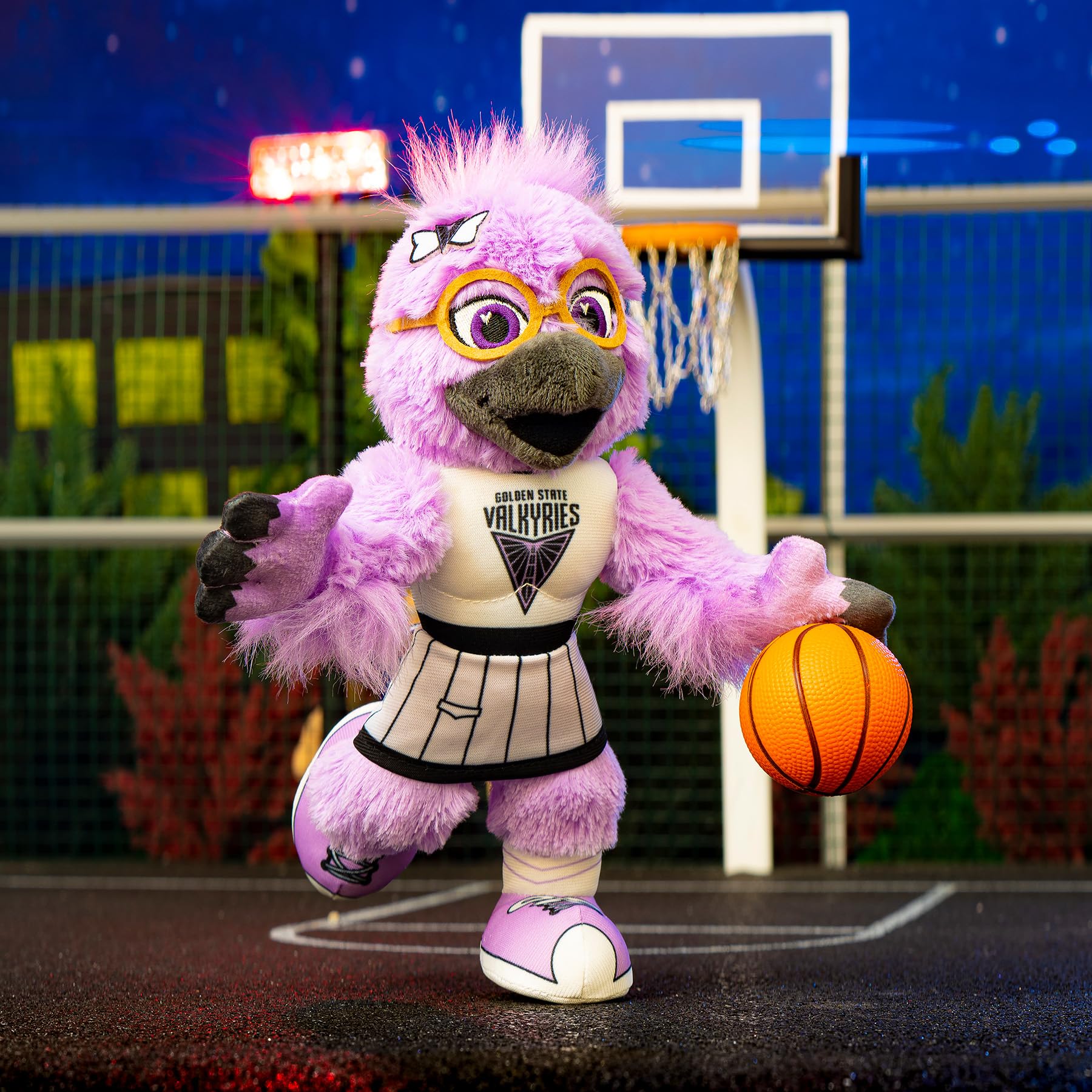 Bleacher Creatures Golden State Valkyries 10" WNBA Mascot Plush Figure - A Mascot for Play or Display