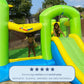 Bounceland Bounce 'N Splash Island Wet or Dry Inflatable Bouncer or Water Slide All in one, Large Pool, Fun Bouncing Area with Basketball Hoop, Long
