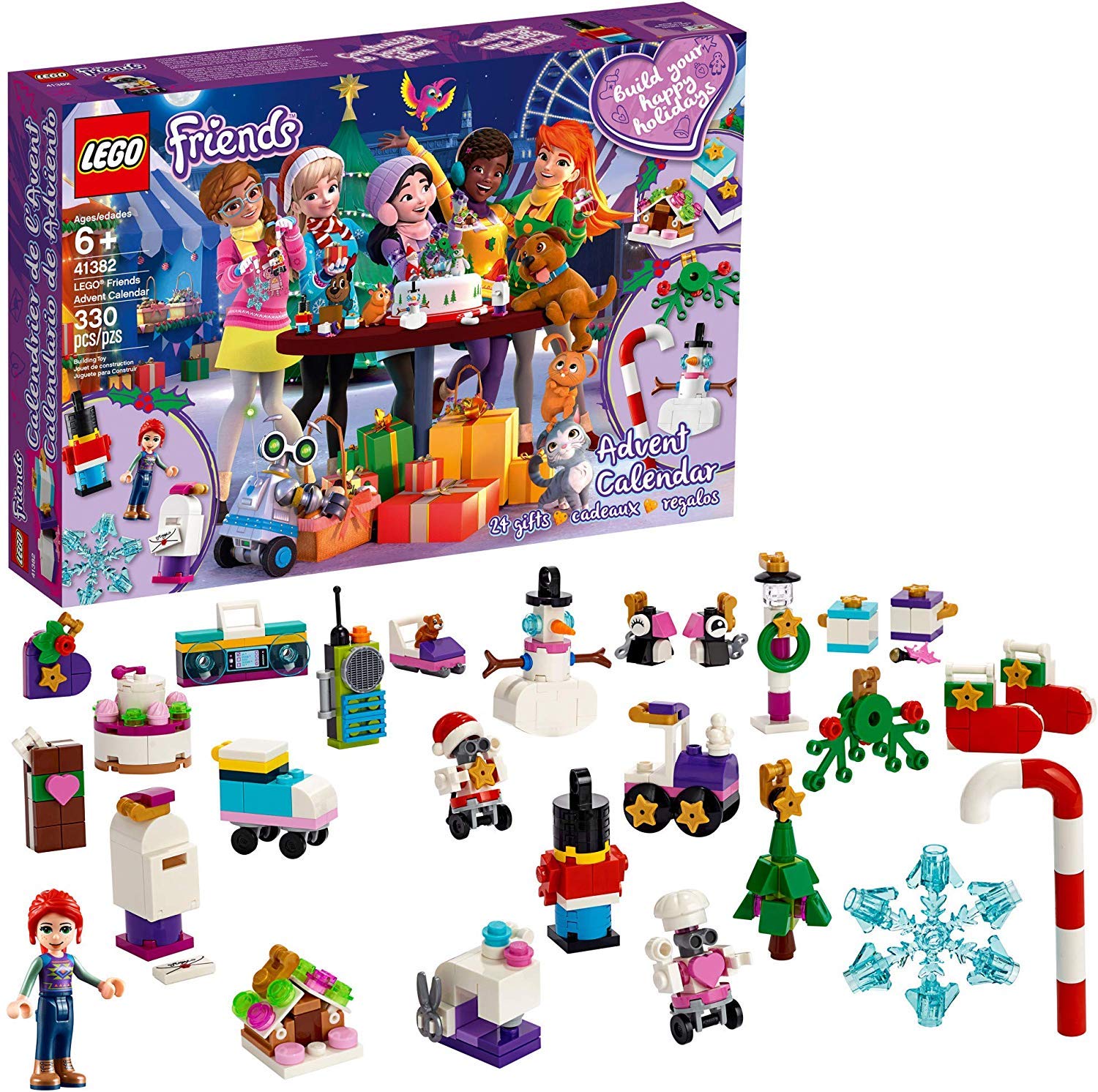 LEGO Friends Advent Calendar 41382 Building Kit (330 Pieces)