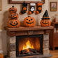 SENTOP 3pcs Miniature Figurines, Fairy Garden Decorations, Halloween Pumpkins & Party Favors