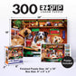 MasterPieces 300 Piece EZ Grip Jigsaw Puzzle - Benny's Ristorante - 18"x24"