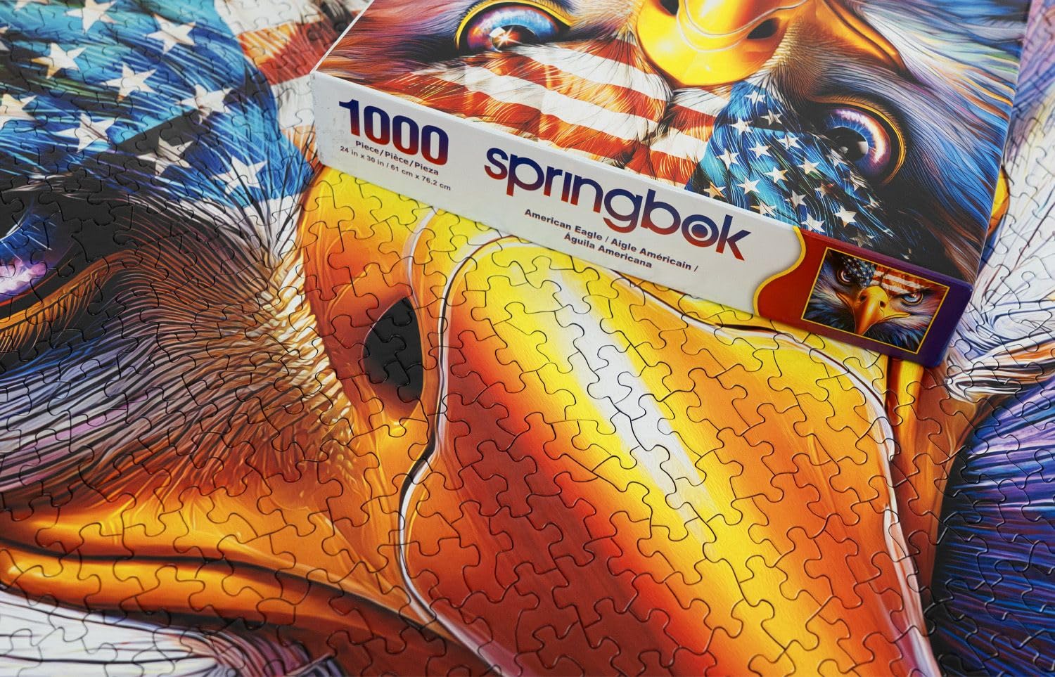 Springbok American Eagle 1000 Piece Jigsaw Puzzle for Adults