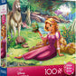 Ceaco - Disney Rapunzel and Pascal - 100 Piece Puzzle for Kids Ages 6-8