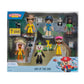 Livetopia Day at the Zoo Pack - Six 2.75-Inch Mix-and-Match Figures with Unique Accessories and Exclusive Virtual Item Code
