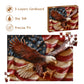 Puzzles for Adults 500 Pieces, Eagles Jigsaw Puzzles - Wings of Liberty, Impossible American Flag Puzzles for Seniors Family, 20.47x14.96 inches, 1:1