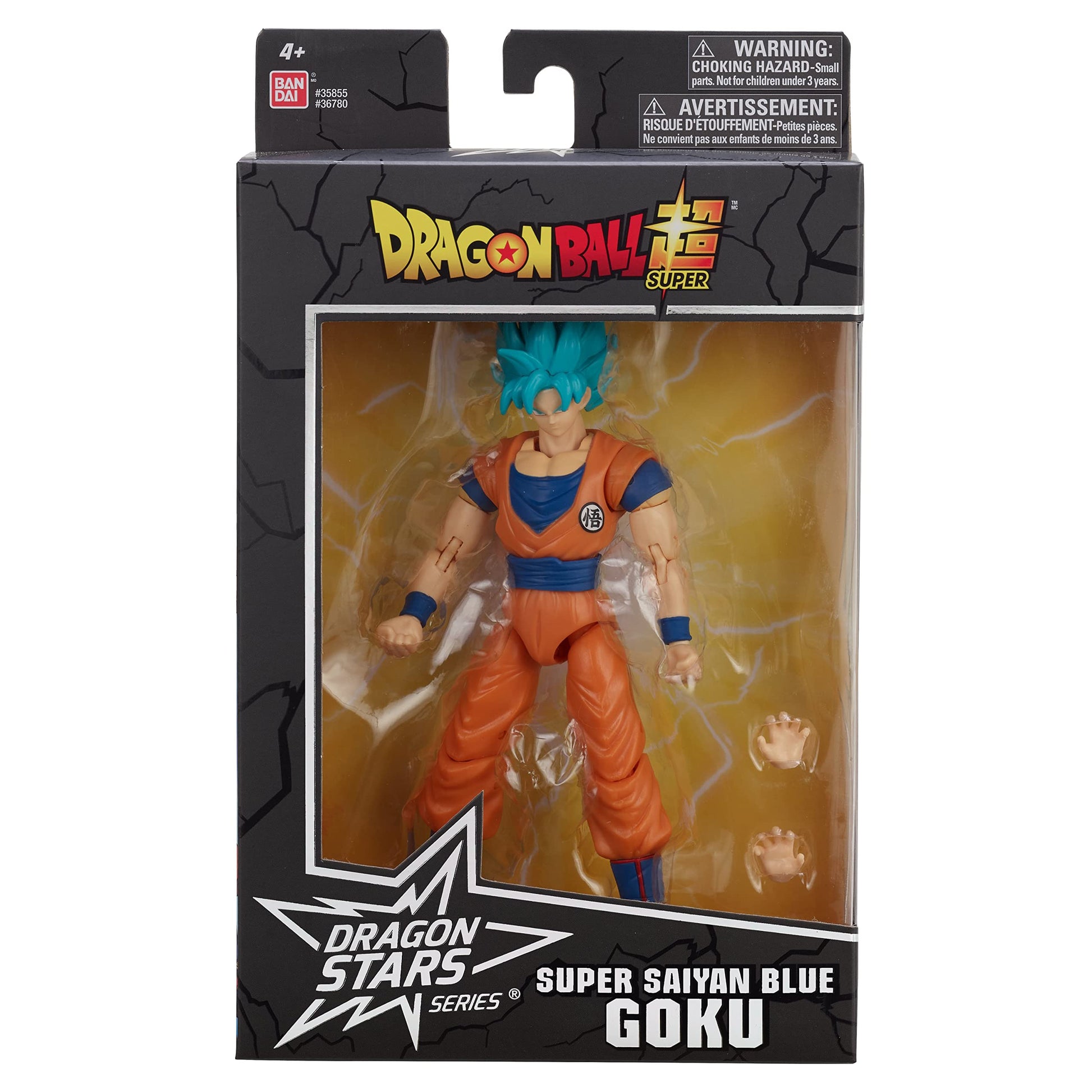 Dragon Stars Series - Dragon Ball Super - Super Saiyan Blue Goku (Ver. 2), 6.5" Action Figure