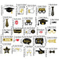 25Pcs Graduation Photo Booth Props Grad Party Favors Supplies