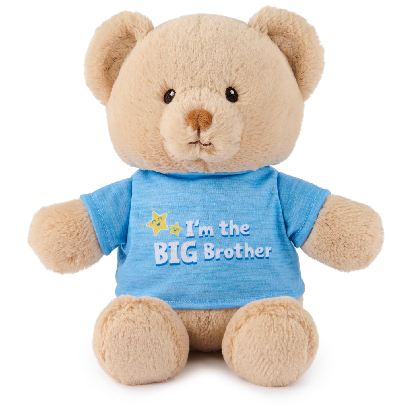 GUND Sustainably Soft “I'm the Big Brother” 12" Bear with T-Shirt, Ages 0+