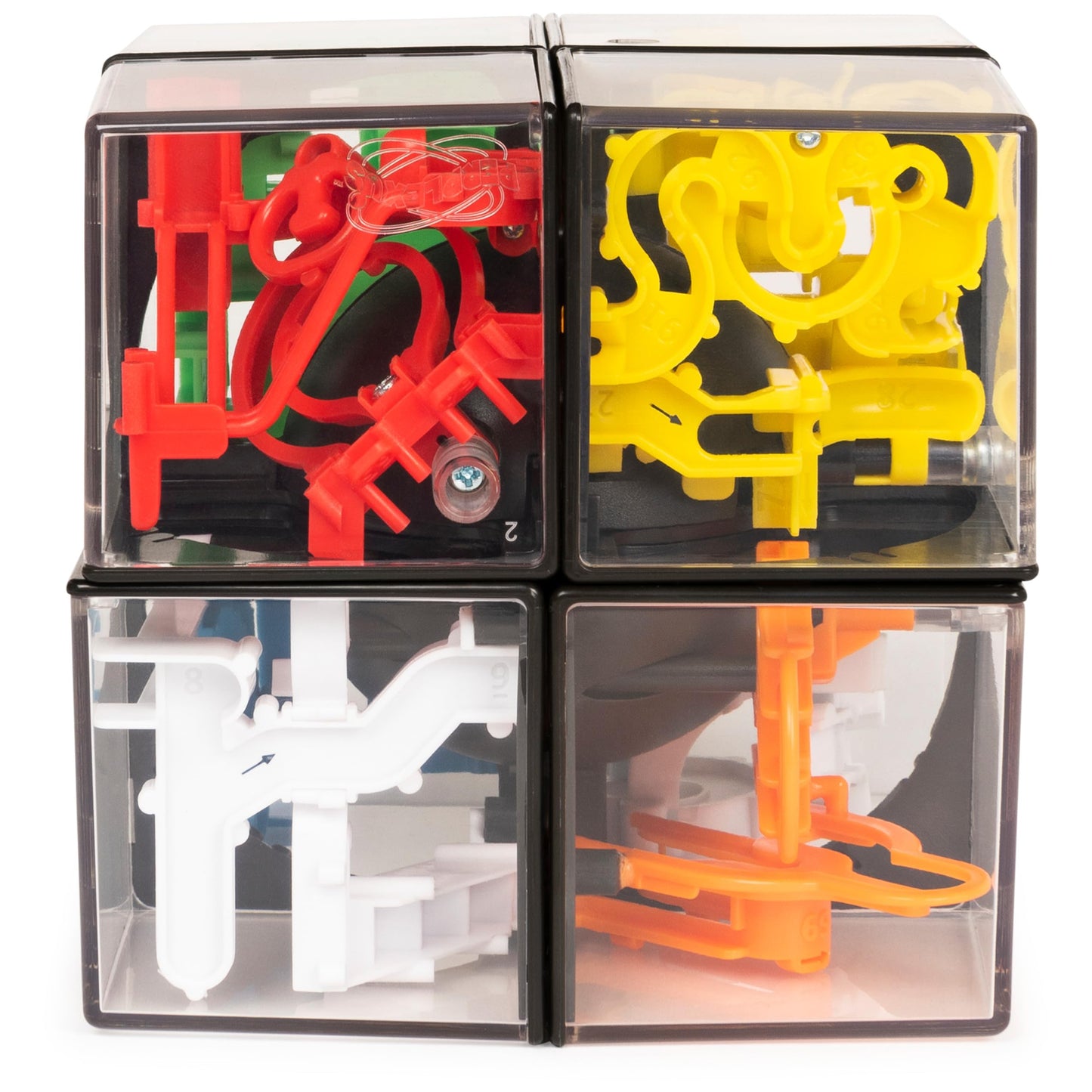 Rubik’s Perplexus Hybrid 2 x 2, Challenging Puzzle Maze Skill Game, for Adults and Kids Ages 8 and Up