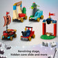 LEGO Disney 100 Celebration Train Building Toy 43212 Imaginative Play, Fun Birthday Gift for Preschool Kids Ages 4+, 6 Disney Minifigures: Moana,