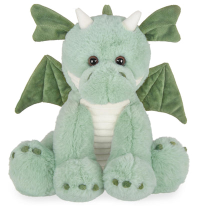Bearington Collection Burnie Plush Dragon Stuffed Animal, 10.5 Inch