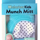 Malarkey Kids Patented Teething Mitten, Munch Mitt Baby Chew Toy - Protects Hands from Chewing & Saliva, Heals Aching Gums, Promotes Sound & Visual