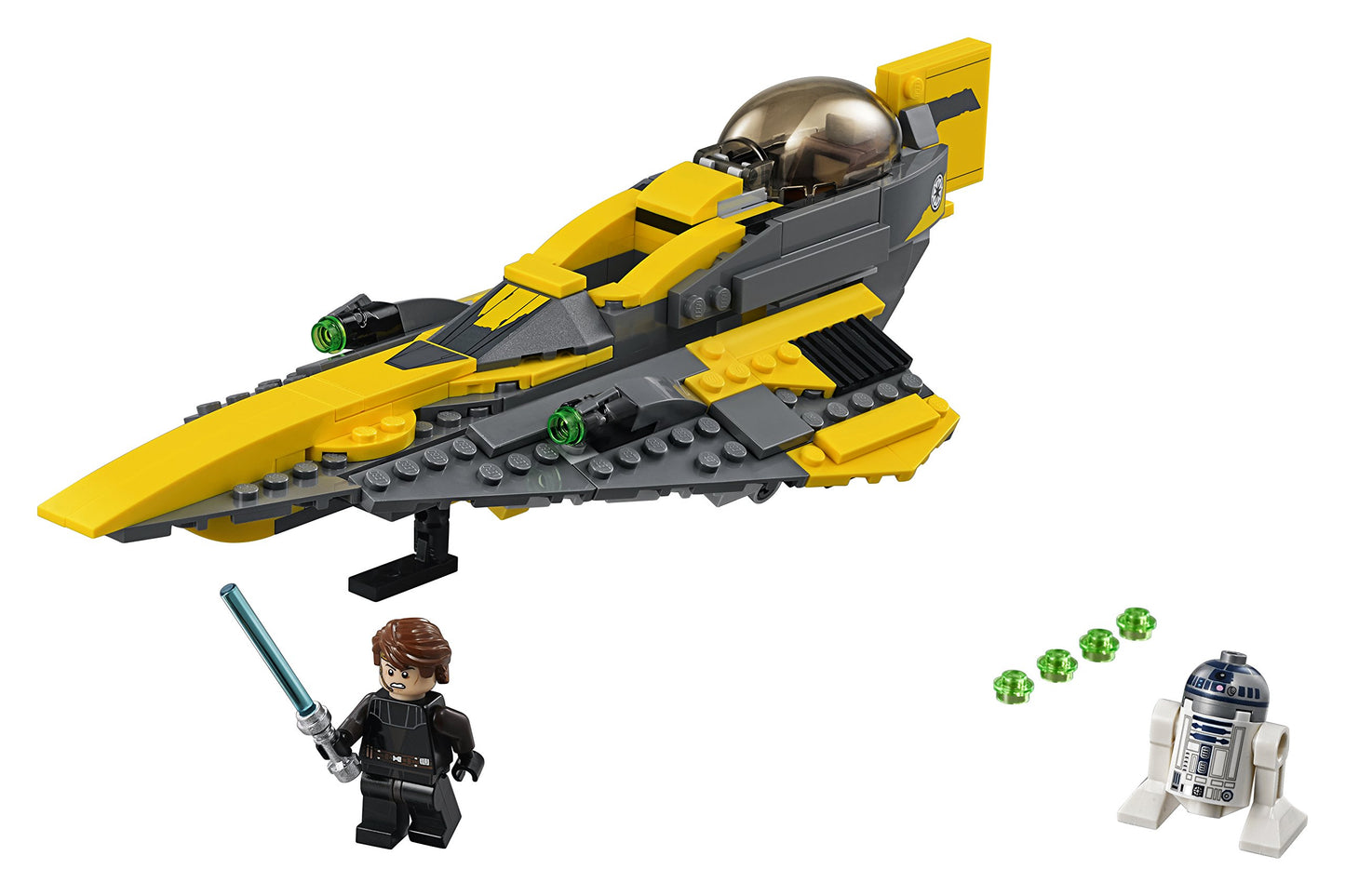LEGO Star Wars: The Clone Wars Anakin's Jedi Starfighter 75214 Building Kit (247 Pieces)