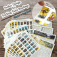 Joyppy Mini Tarot Stickers for Journaling - 1008 PCS Tarot Card Stickers Based on Rider Waite Tarot Deck - 1.25" x 0.78" - Clear Printing & Glossy