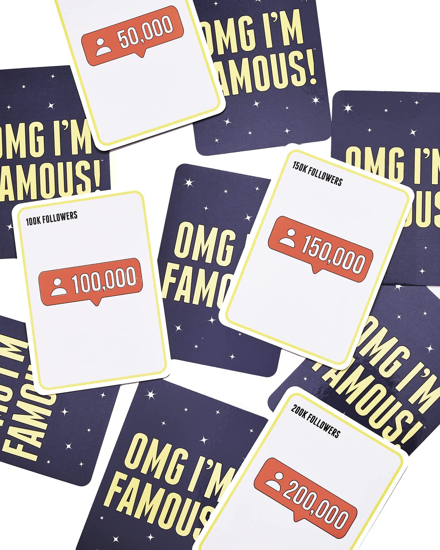 DSS Games OMG I'm Famous [A Party Game] A Strategic Card Game to Sabotage Your Friends While You Race to 1 Million Followers